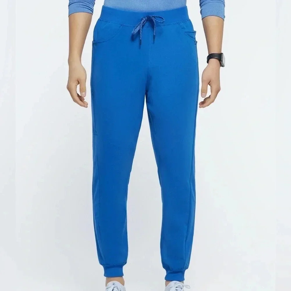 Jaanuu Men's Drawstring Jogger Scrub Pants - Size XLS